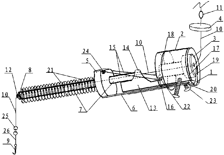 Automatic fishing device