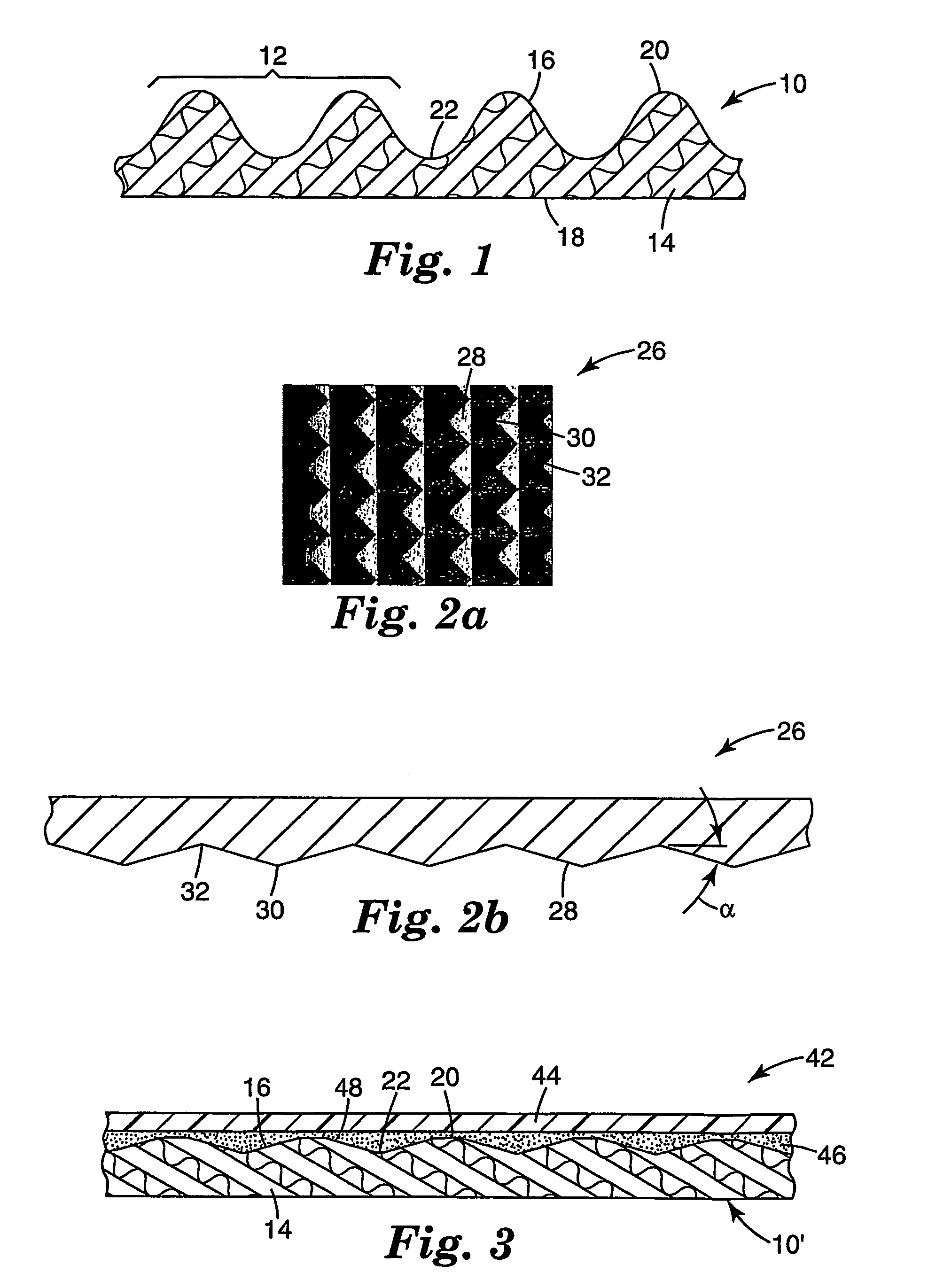 Structured paper release liner, adhesive-backed article assembly and method of making same