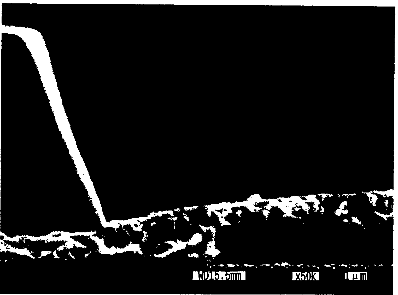 Method for preparing copper conductor for plane display substrate