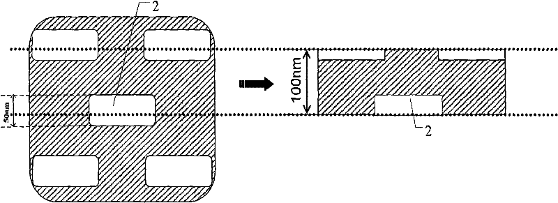 Preparation method of observation sample for transmission electron microscope