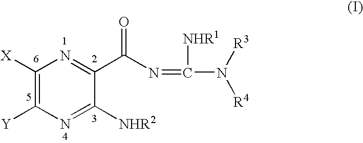 Phenolic guanidine sodium channel blockers