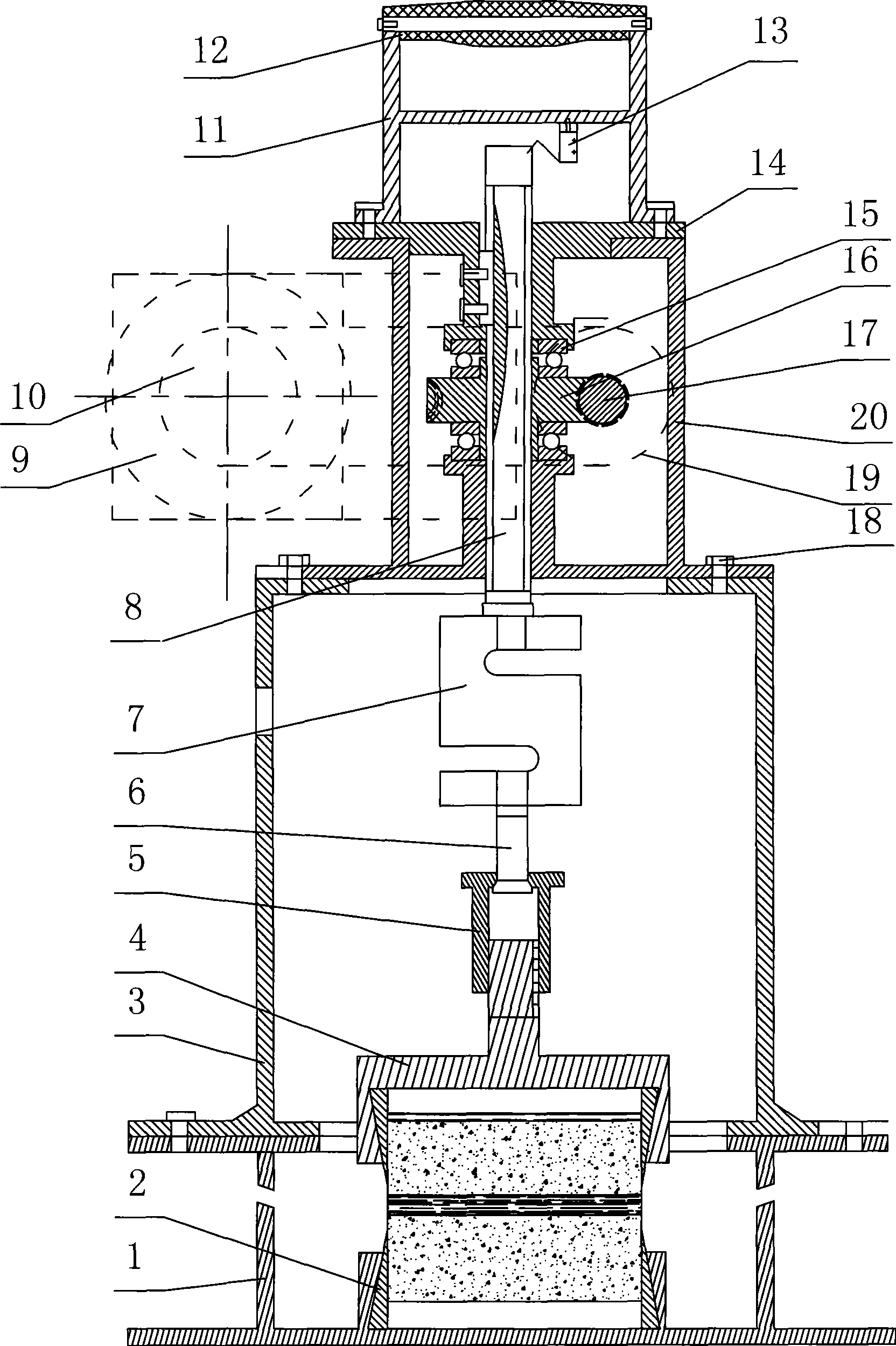 Interlayer tensile strength detecting instrument for asphalt pavement