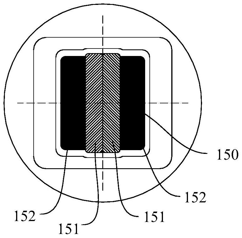 Copper-aluminum composite double-row continuous extrusion module and continuous extruder