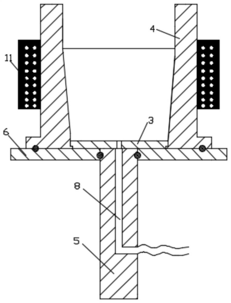 A process for preparing metal matrix ceramic composites by secondary pressure