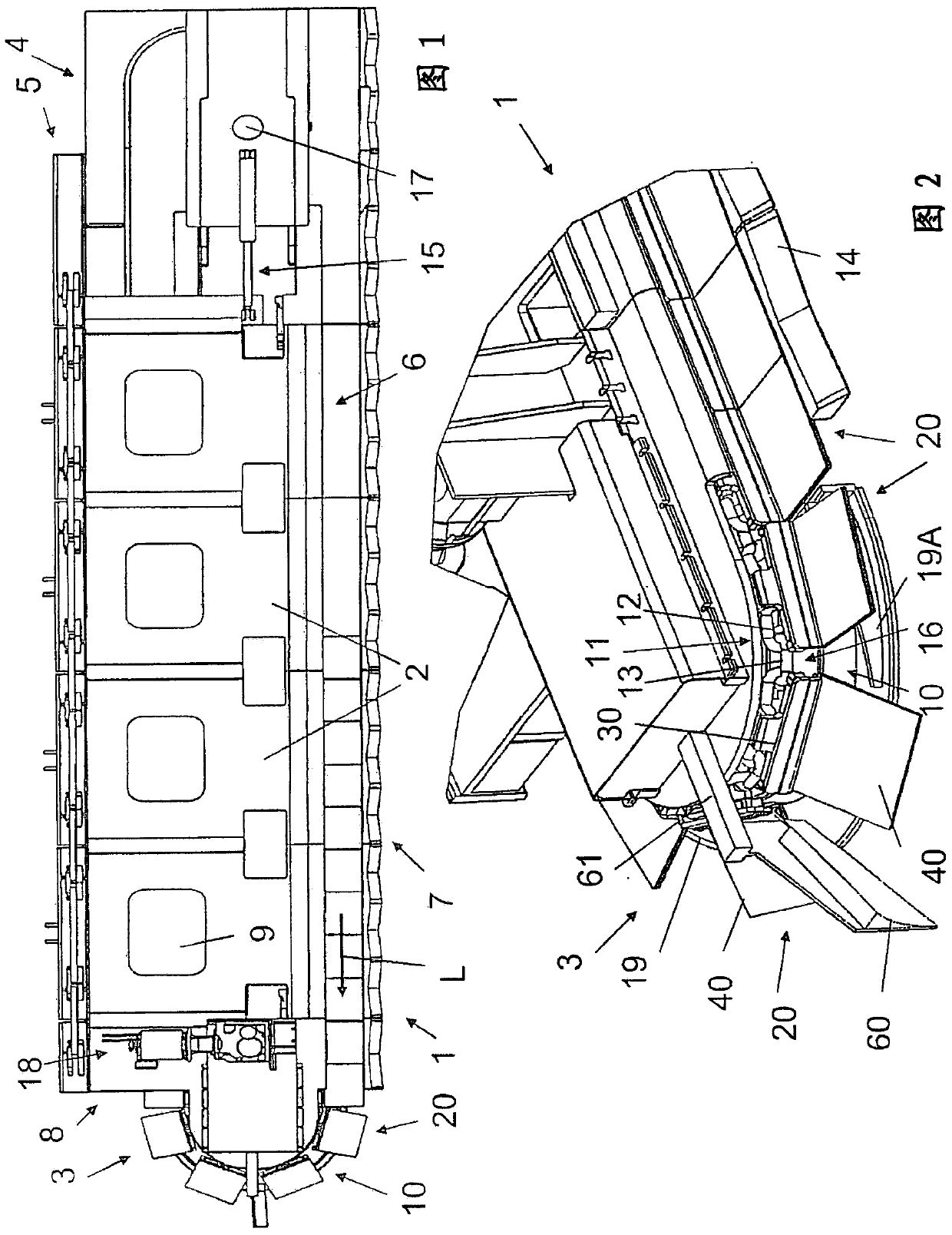 Slat conveyor for extraction systems and transport plates therefor