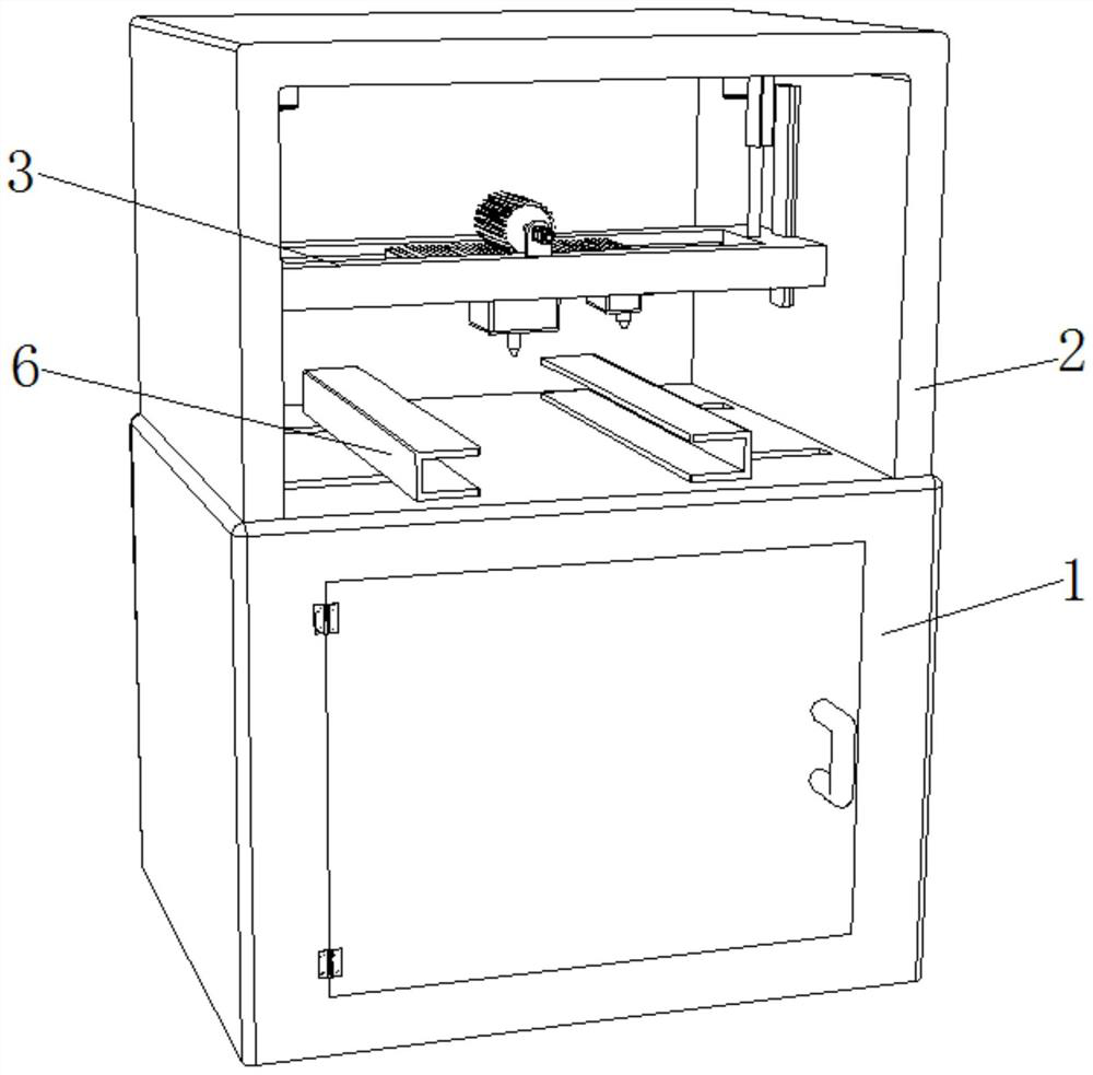 Metal plate automatic machining and welding device