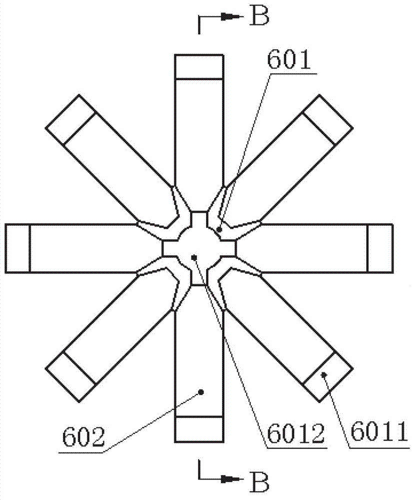 Power generation device following up spindle of propeller