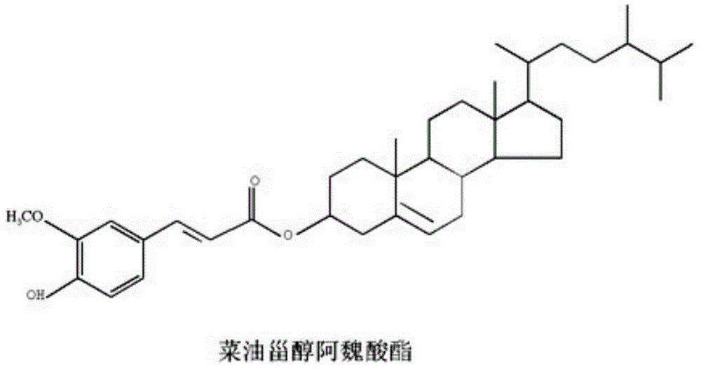 Application of sterol phenolic acid esters in the preparation of breast cancer drugs