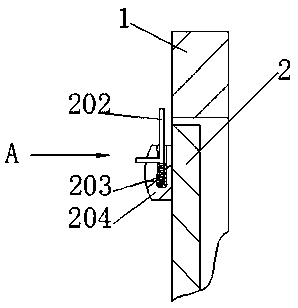 Embedded type single escape wellhead