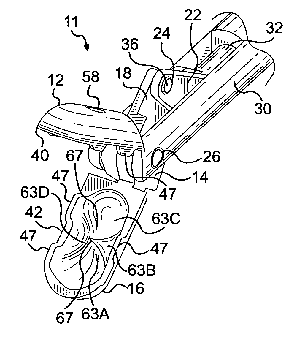 Biopsy forceps assemblies