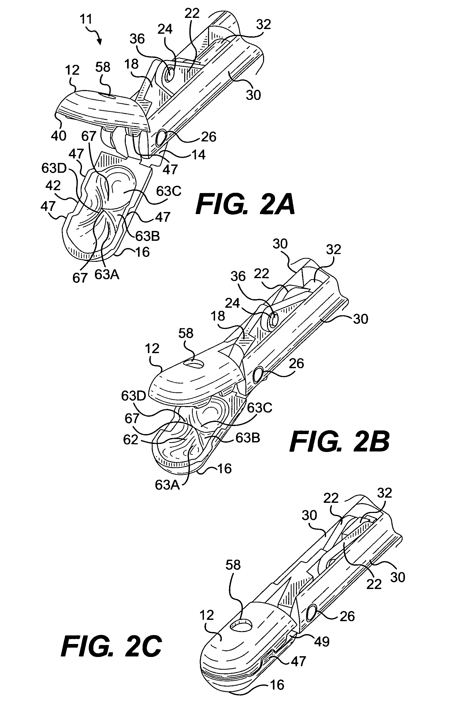 Biopsy forceps assemblies