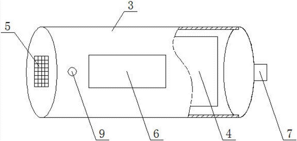 Radiation dose monitoring system and detection method