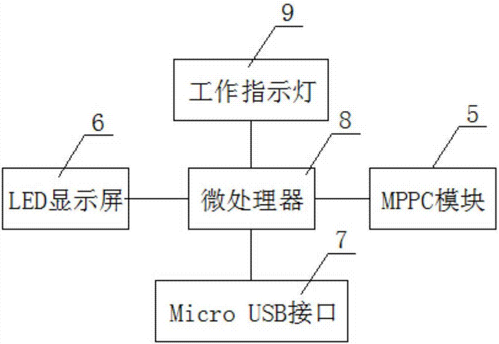 Radiation dose monitoring system and detection method