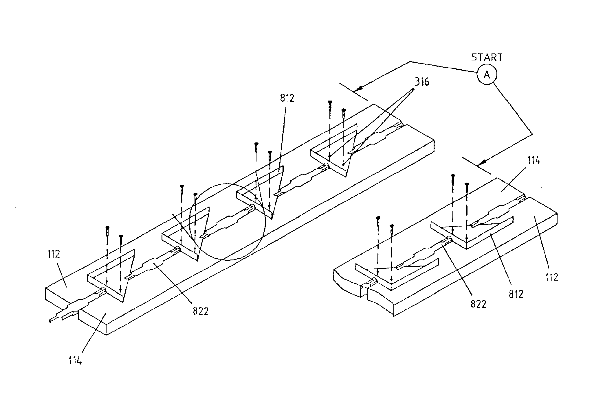 Adjustable stair stringer and railing