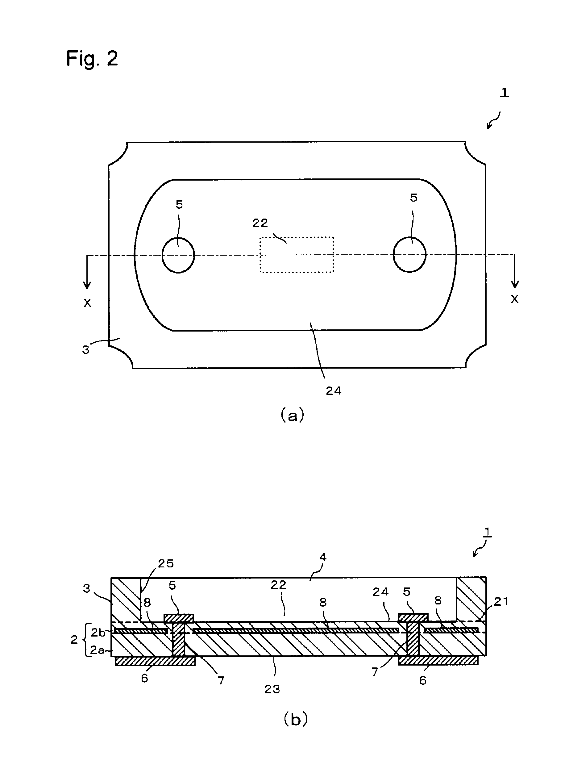 Substrate for light-emitting element and light-emitting device employing it