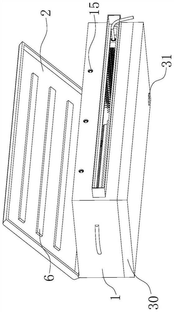 Turnover self-cleaning chopping board