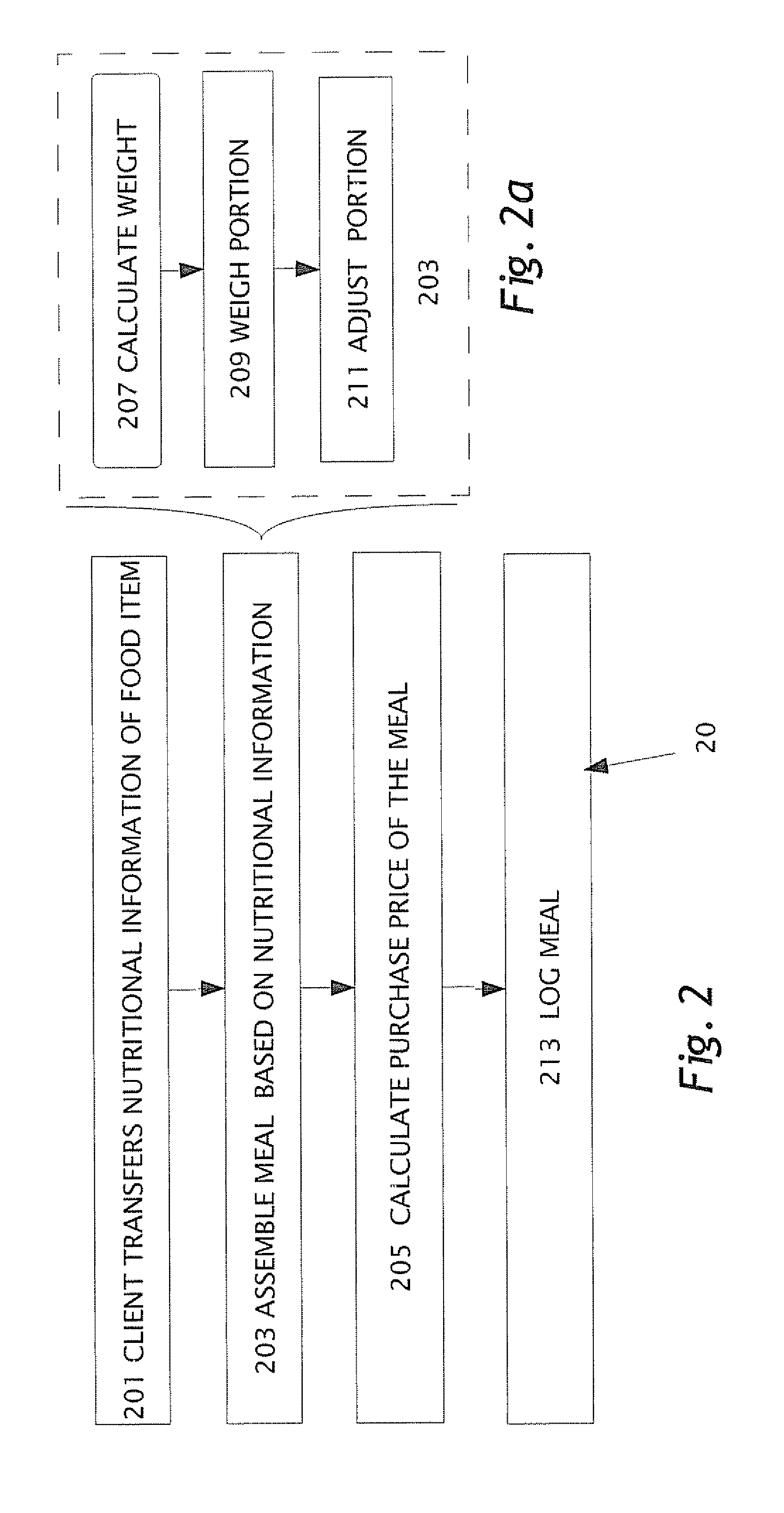 Method and system for selling food at restaurant