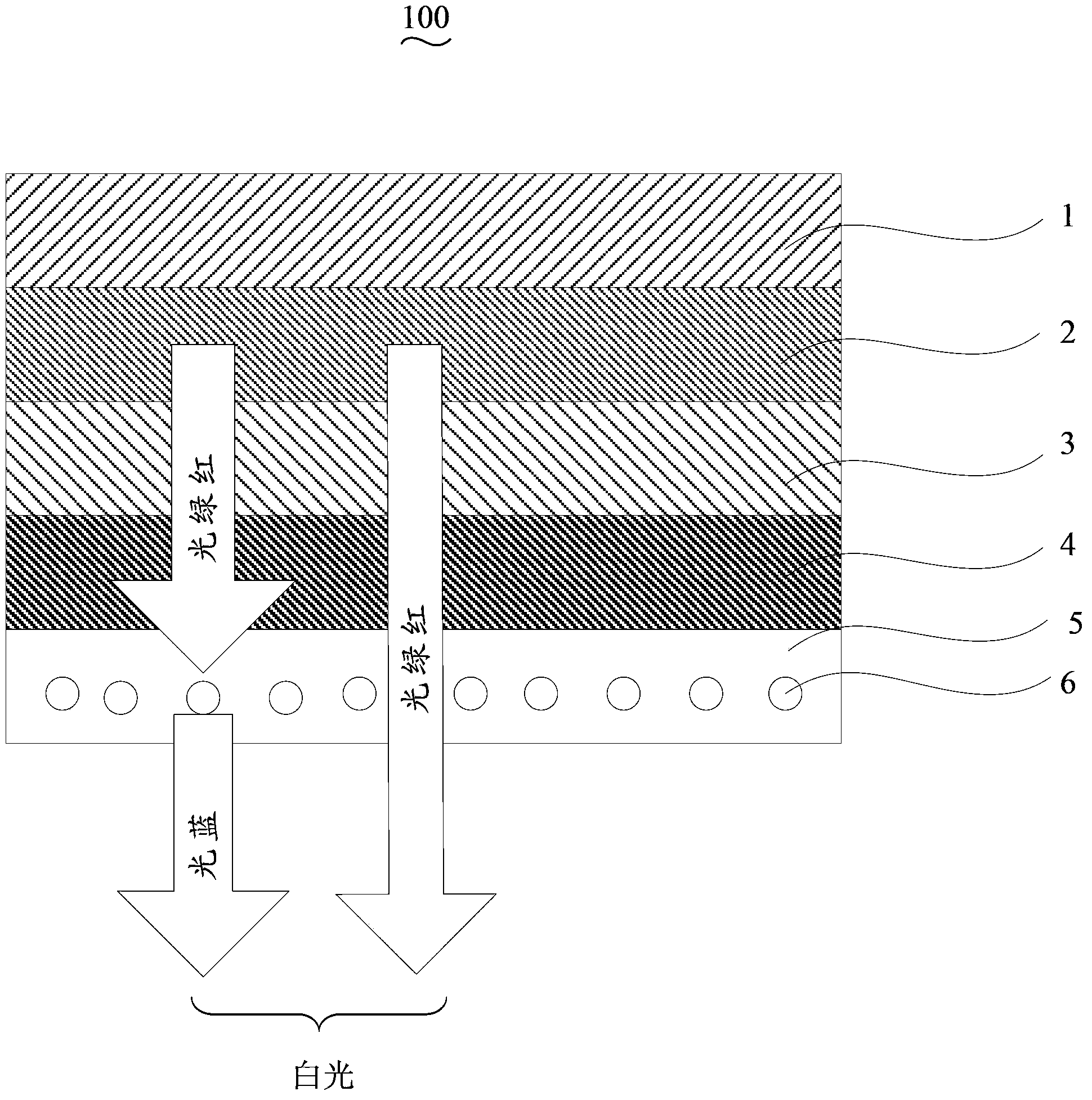 Thulium-holmium-codoped zirconium dioxide glass up-conversion luminescence material, and preparation method and application thereof