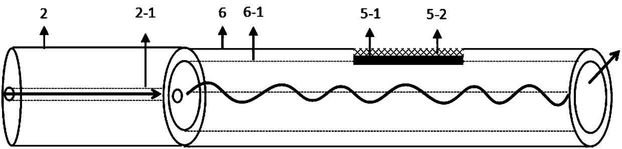 Optical fiber micro-displacement sensing and calibrating device and method