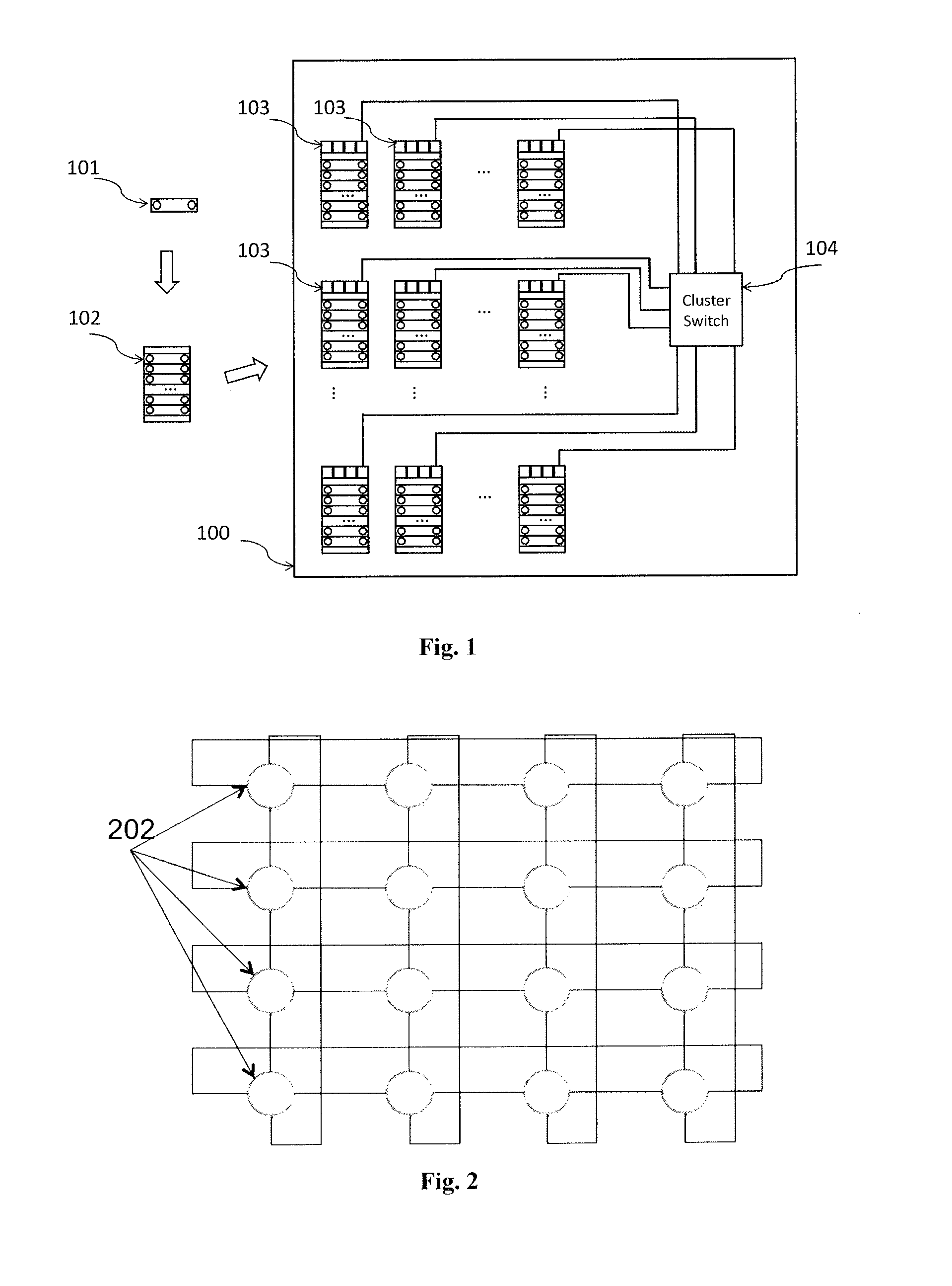 Method and apparatus for implementing a multi-dimensional optical circuit switching fabric