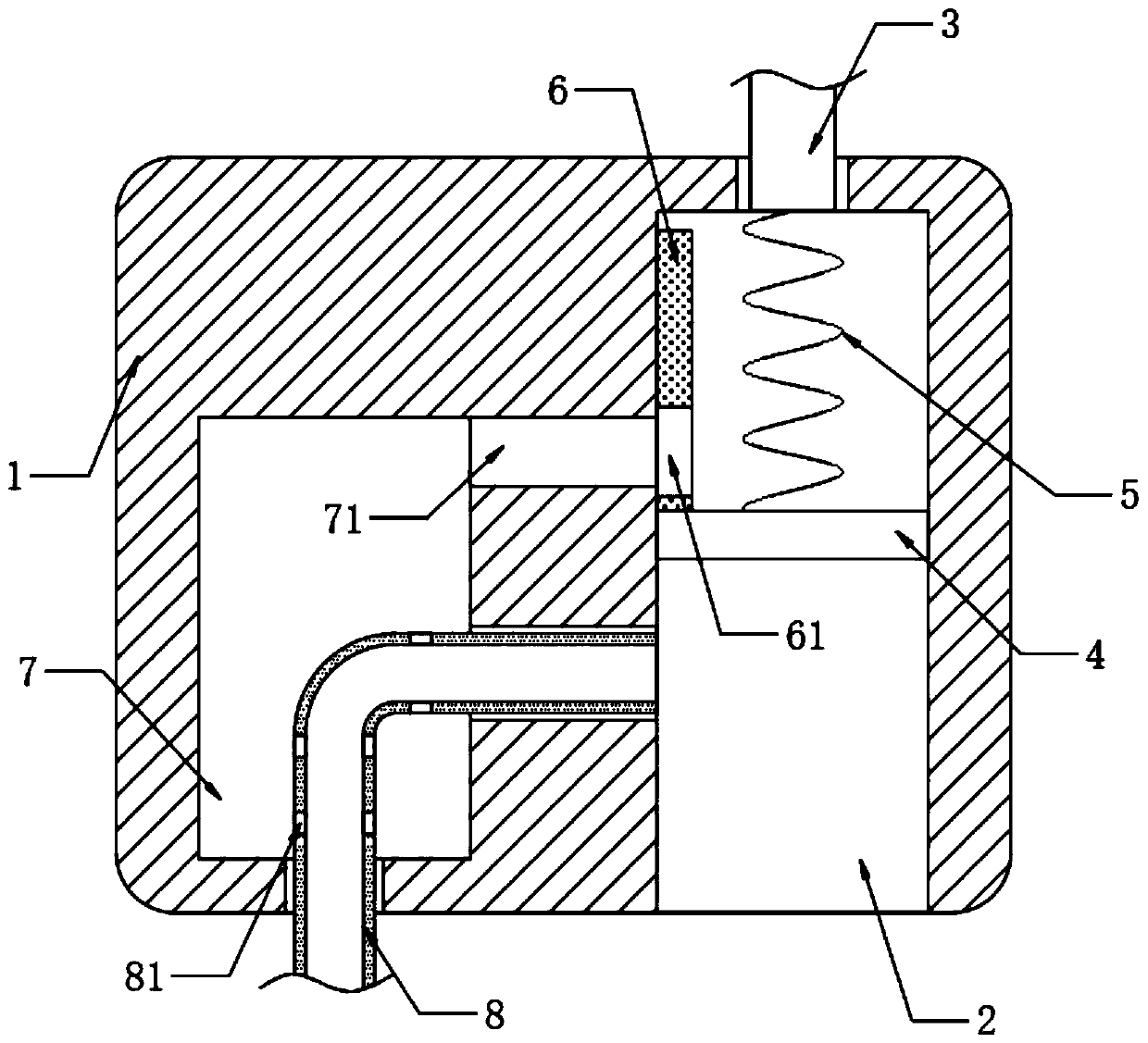 Water saving device for solar water heater