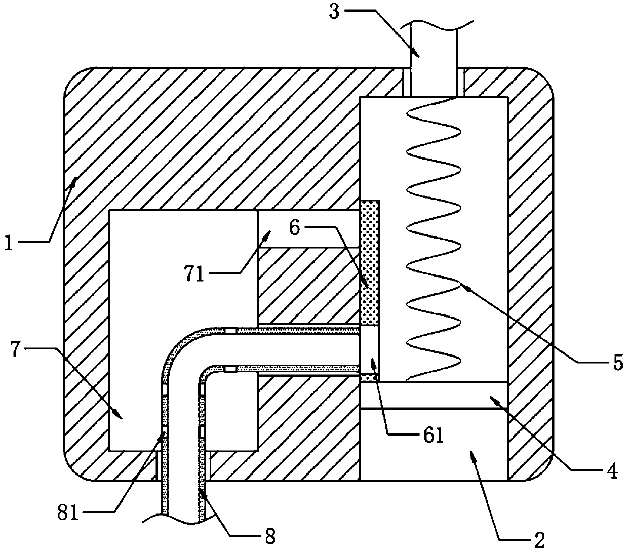 Water saving device for solar water heater