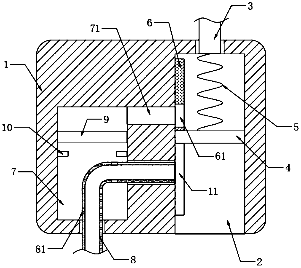 Water saving device for solar water heater