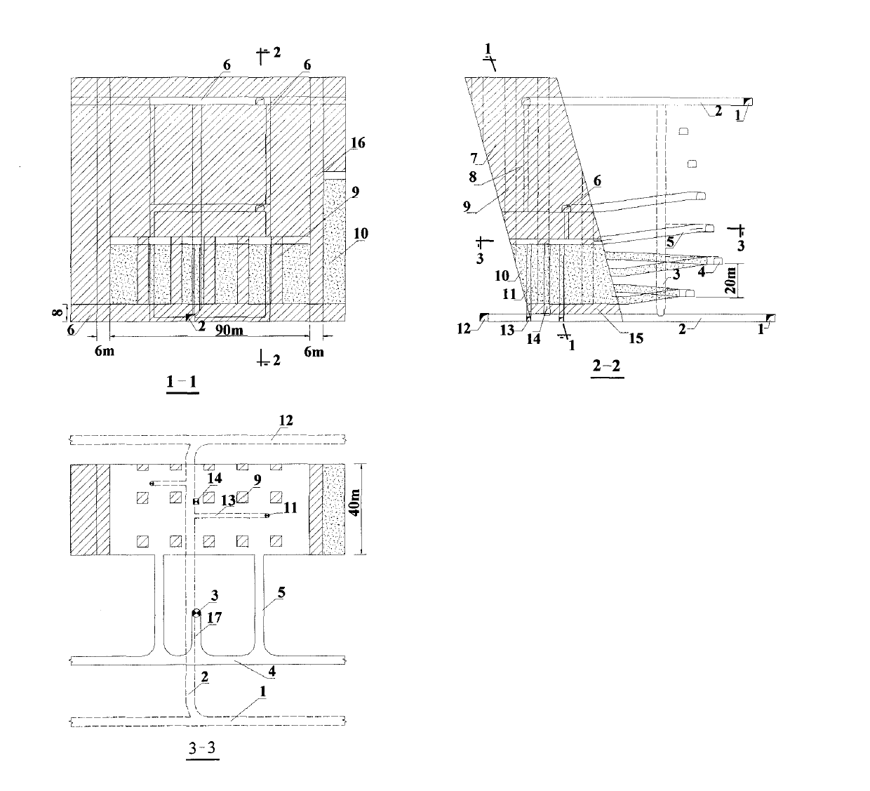 Point pillar type full-ore-deposit middle-section-free upward high-layering continuous propelling fill mining method