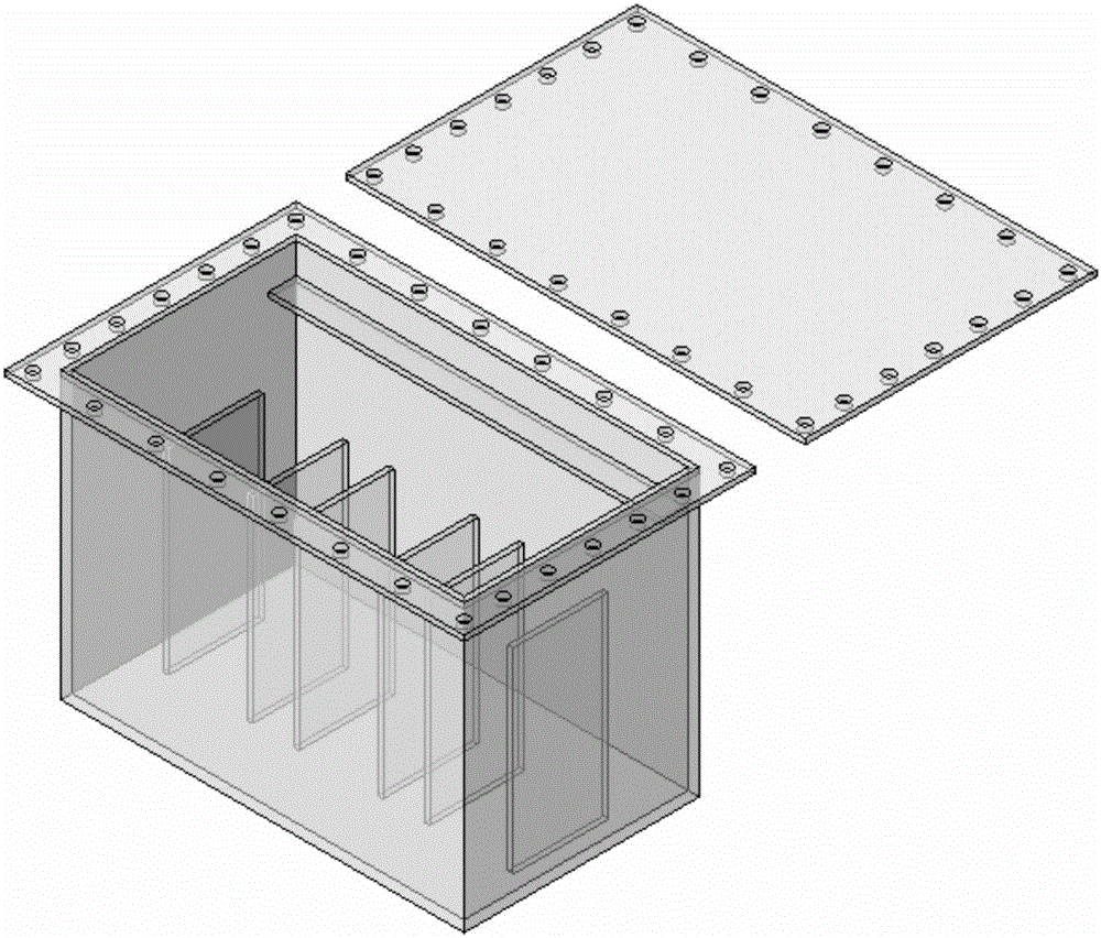 Research apparatus for wick effect solution transmission process in concrete