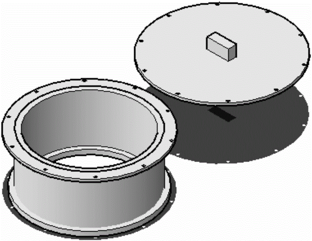 Research apparatus for wick effect solution transmission process in concrete