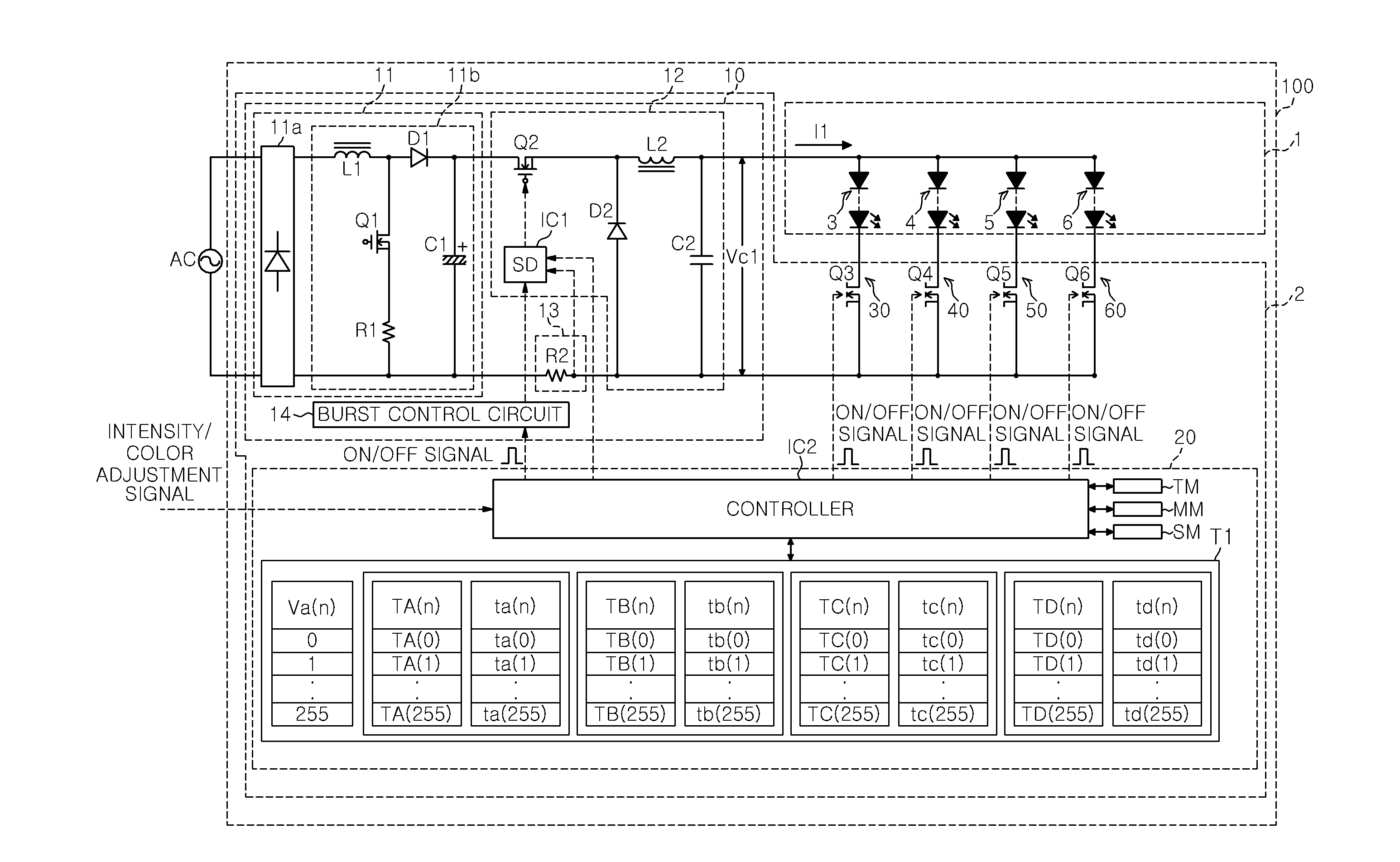 Lighting device and illumination apparatus using same