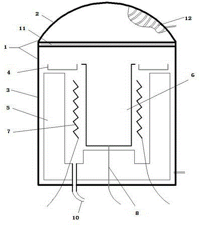 Device and method for treating antimony-arsenic materials