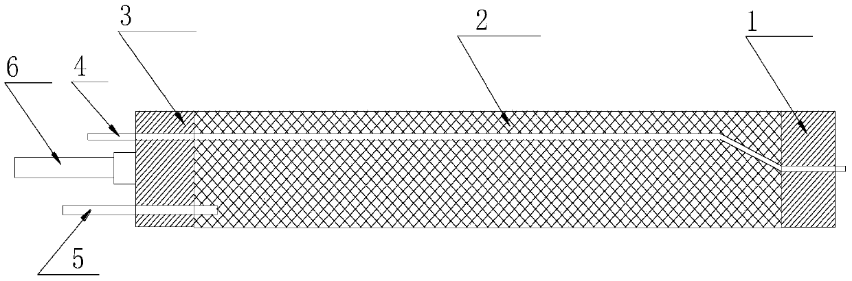 Method for drilling holes on soft coal seam to measure coal seam gas pressure