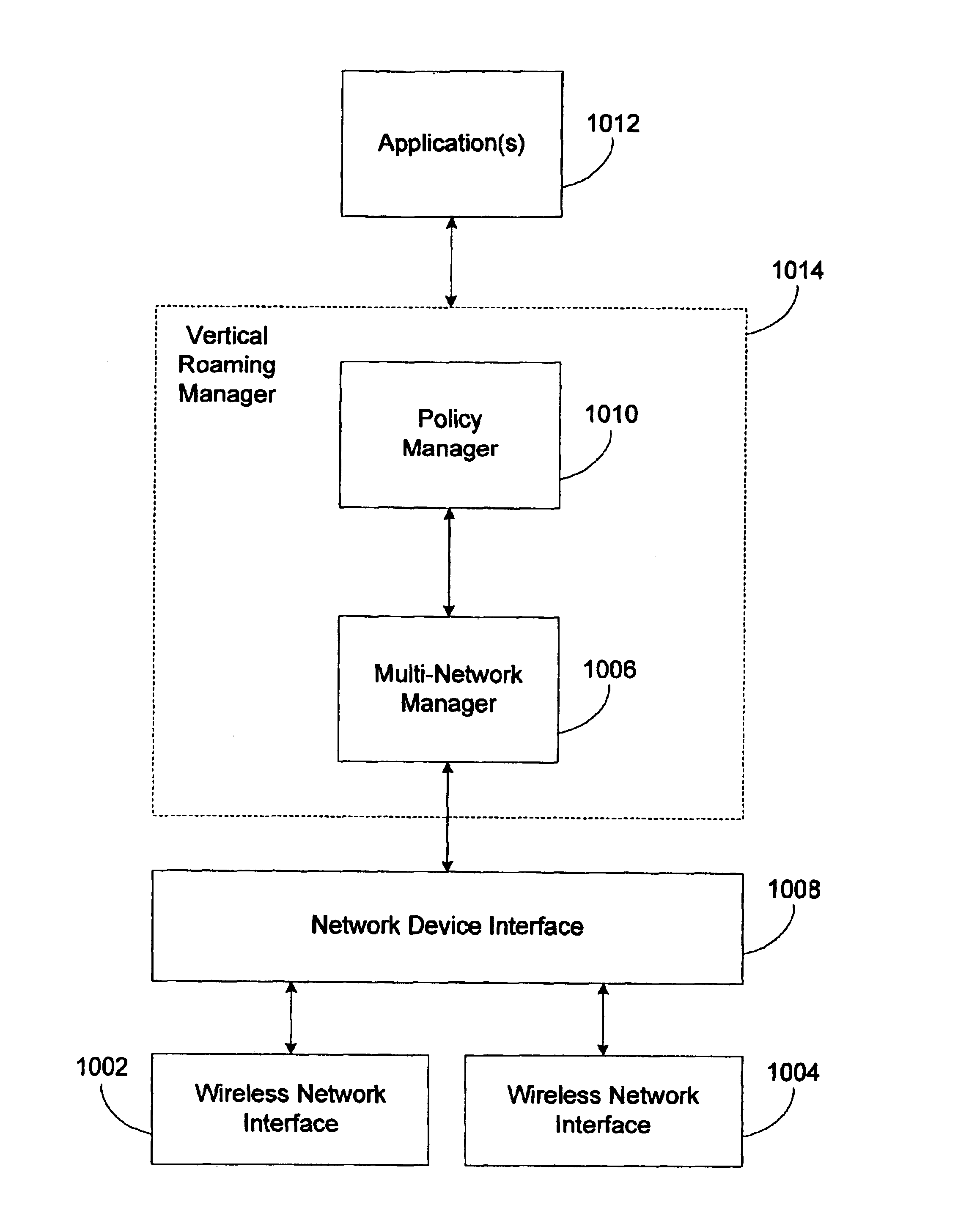 Vertical roaming in wireless networks through improved wireless network cell boundary detection