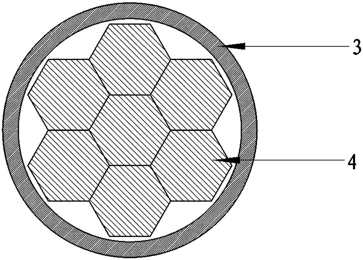 Preparation method of high-carrying current Bi-2223 multi-core superconduction strip