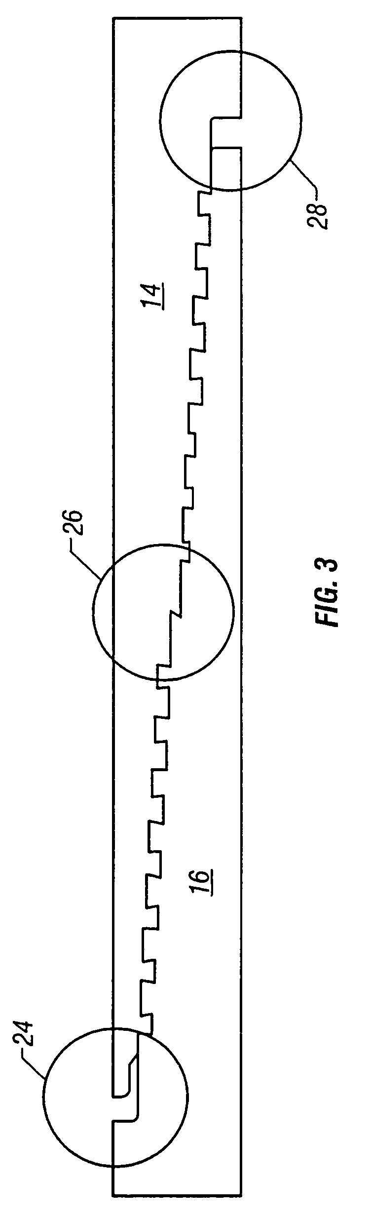 Wedge thread with torque shoulder