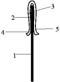 Insulation cover for wires at empty meter position of metering box