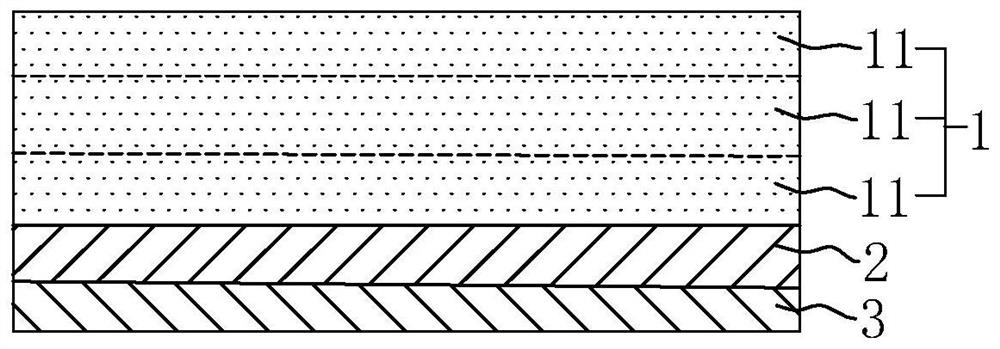 Antistatic protective clothing fabric and preparation method thereof