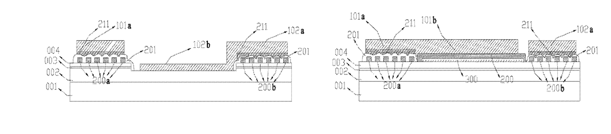 Semiconductor light emitting diode chip with current extension layer and graphical current extension layers