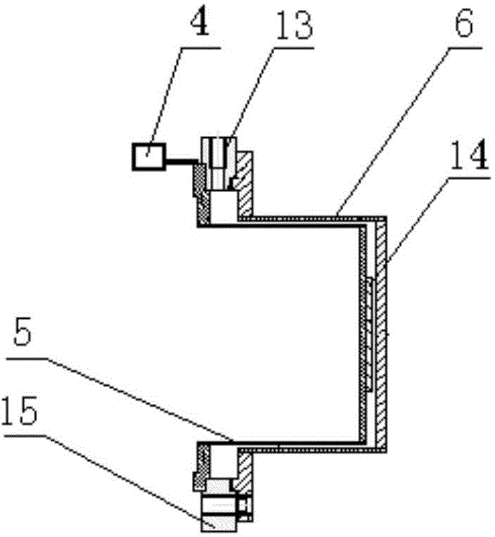 Isolation cover assembly of magnetic force pump