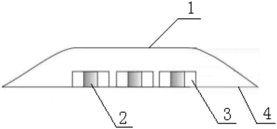 Power generating speed bump based on leadless piezoelectric ceramics