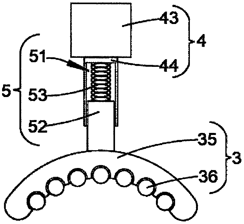 Nursing device for neurology department