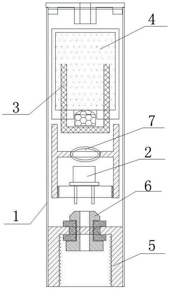 Laser atomization device