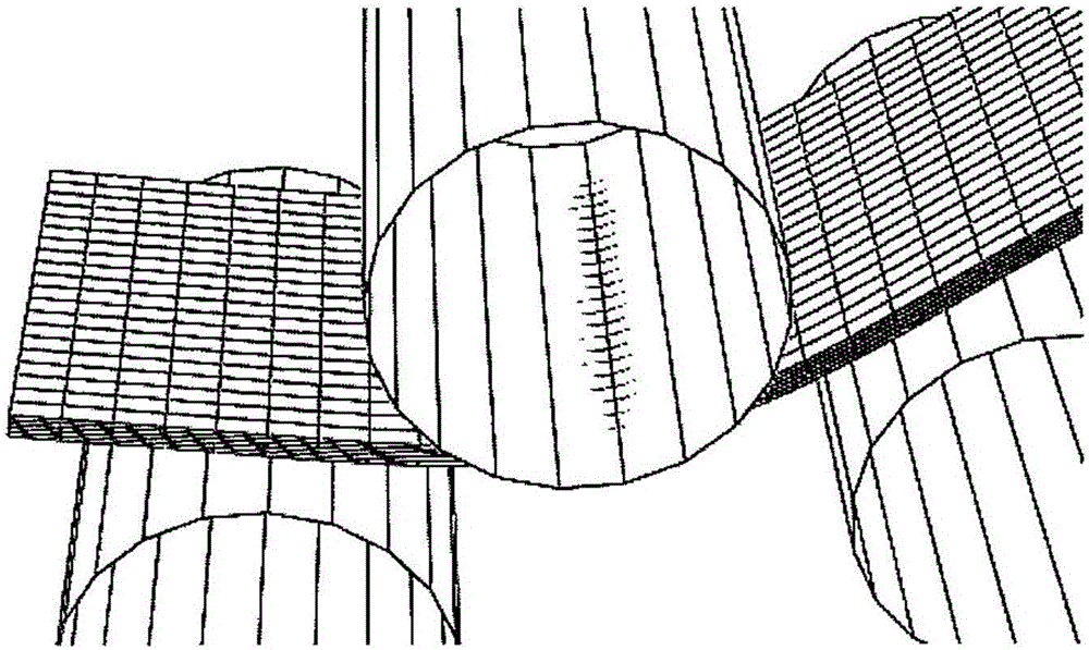 Finite element simulation method for roll bending-milling process of large-scale stepped thin-walled workpiece