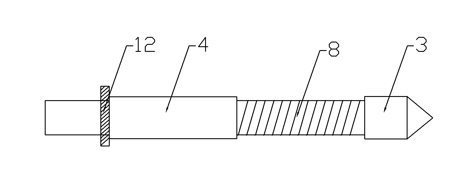 Aluminum electrolytic cell anode voltage signal acquisition device