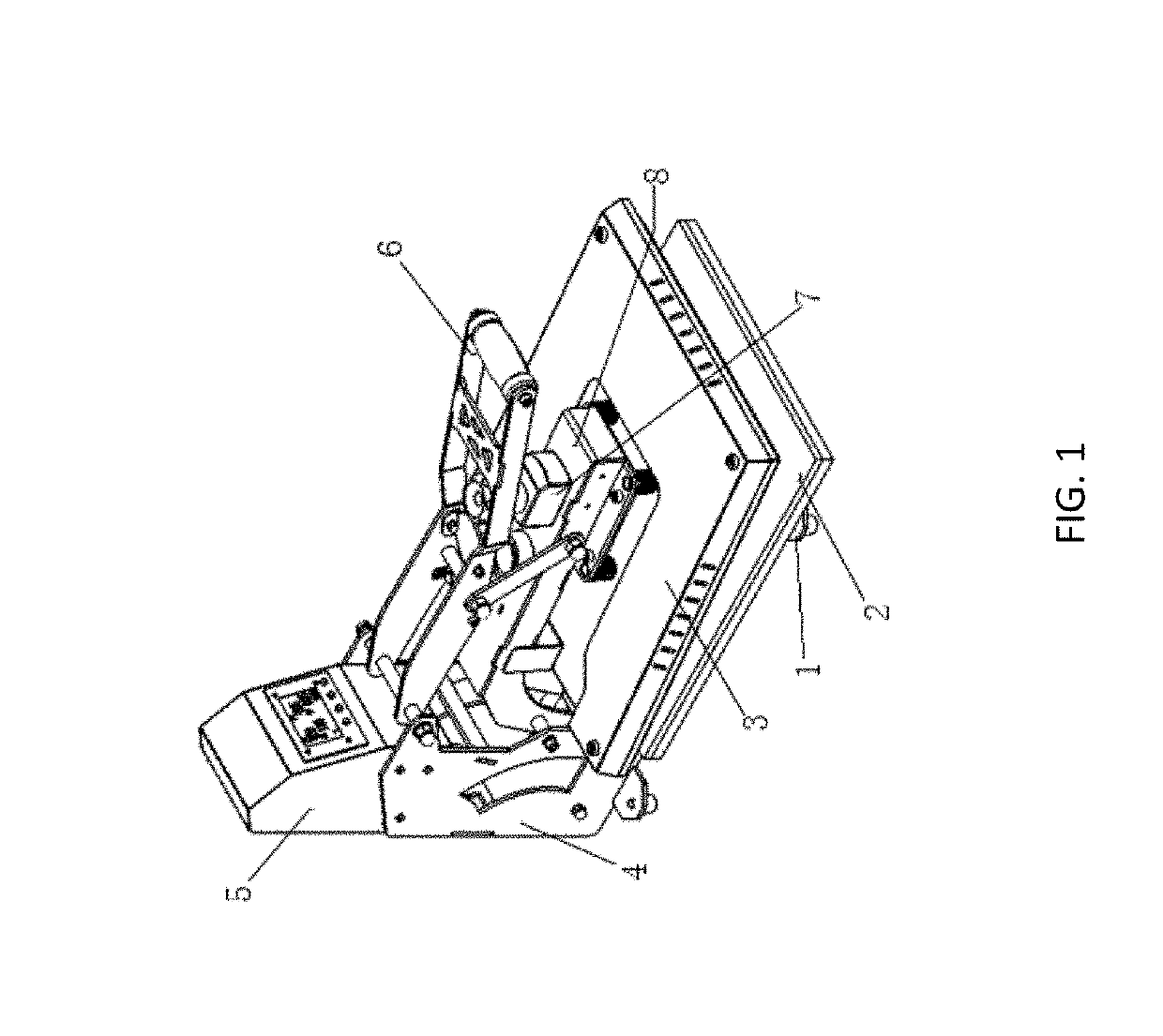 Heat press machine