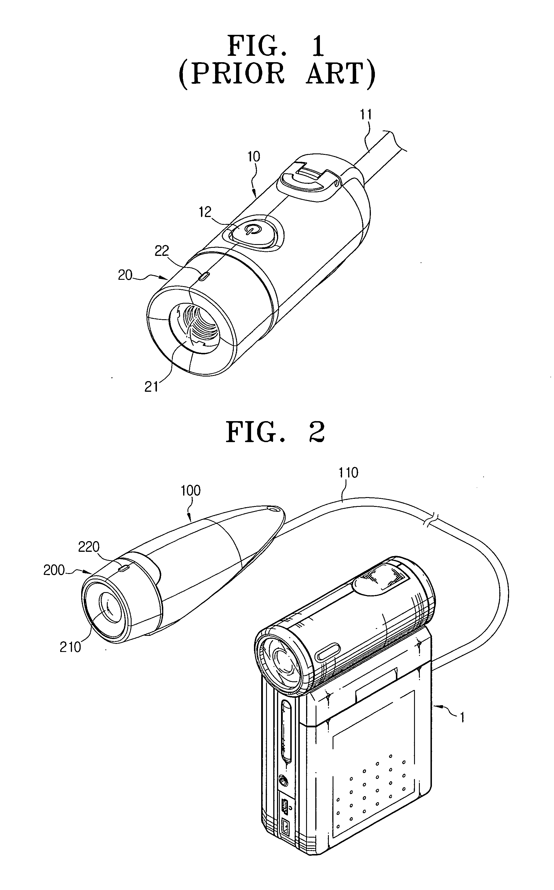 External camera and image photographing apparatus