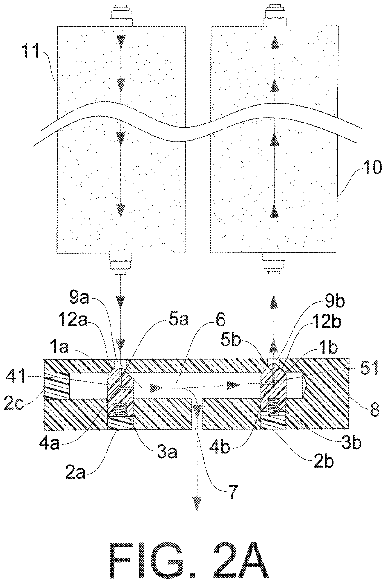 Oxygen generation check valve device