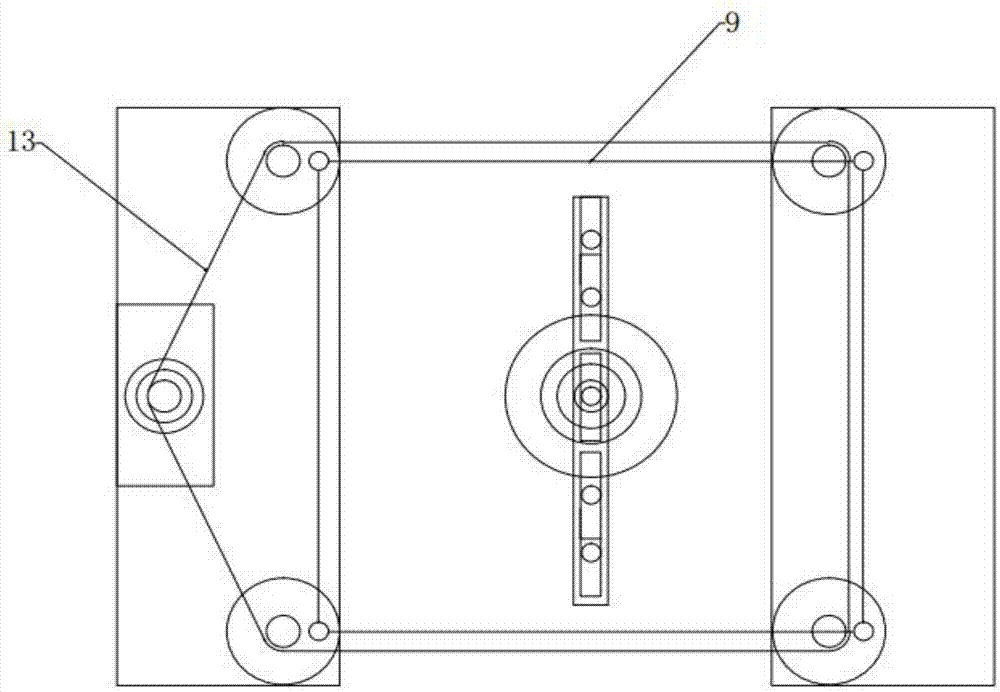 Feed crushing and classified collection device