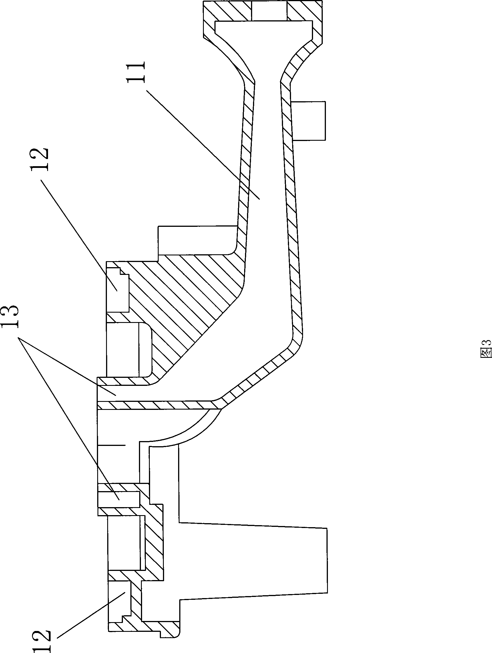 Dual ring combustion system preventing dry fry